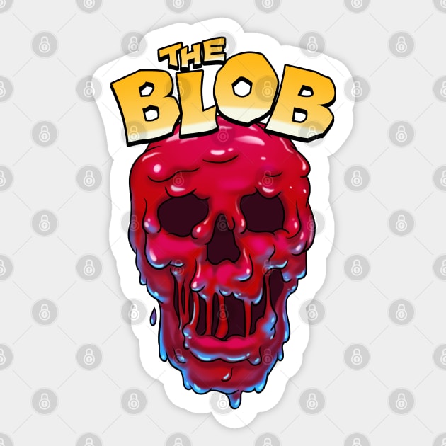 The Blob 1988 Sticker by Scud"